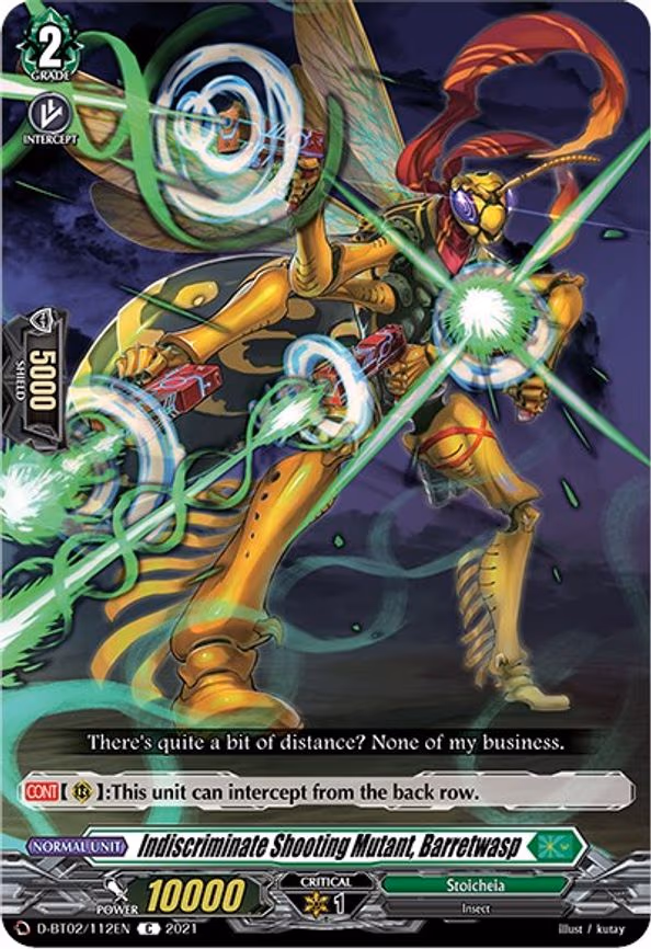 Indiscriminate Shooting Mutant, Barretwasp - C (D-BT02/112EN)
