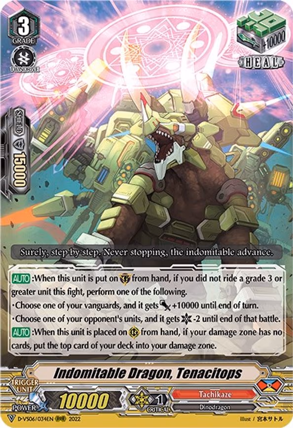 Indomitable Dragon, Tenacitops - RRR (D-VS06/034EN)
