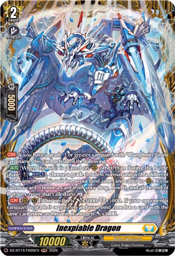 Inexpiable Dragon - Frame Rare (DZ-BT14/FR26EN)