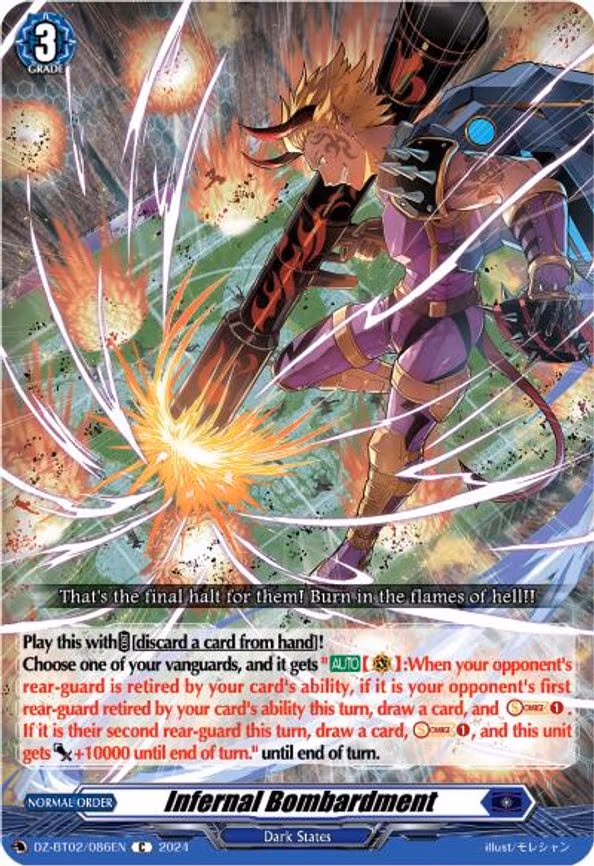 Infernal Bombardment - C (DZ-BT02/086EN)