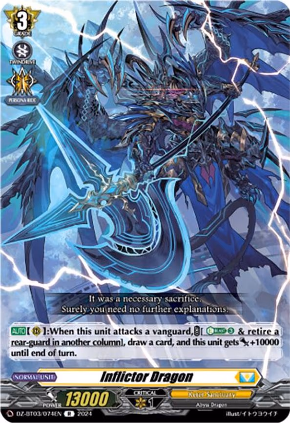 Inflictor Dragon - R (DZ-BT03/074EN)