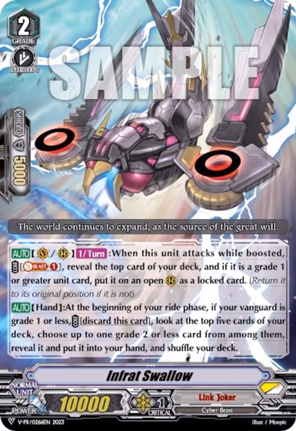 Infrat Swallow - PR (V-PR/0266EN)