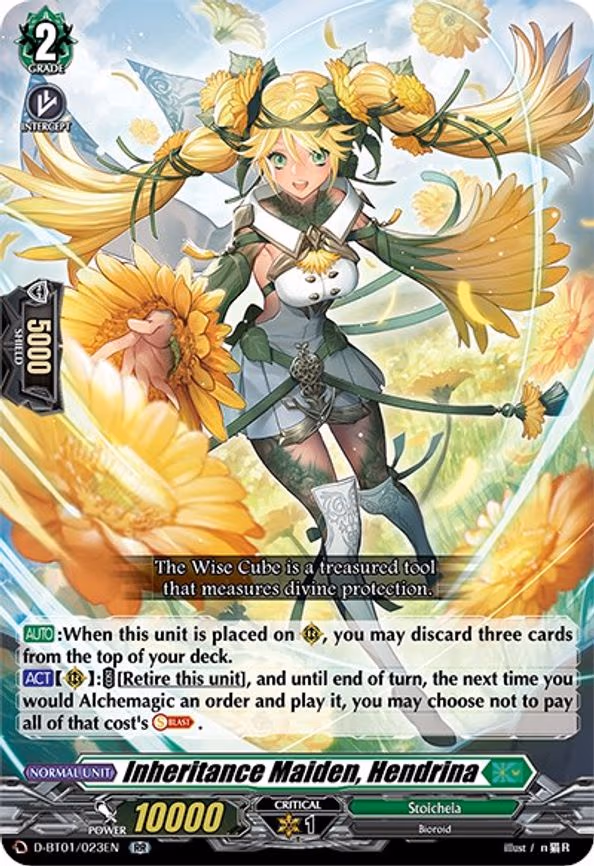 Inheritance Maiden, Hendrina - RR (D-BT01/023EN)