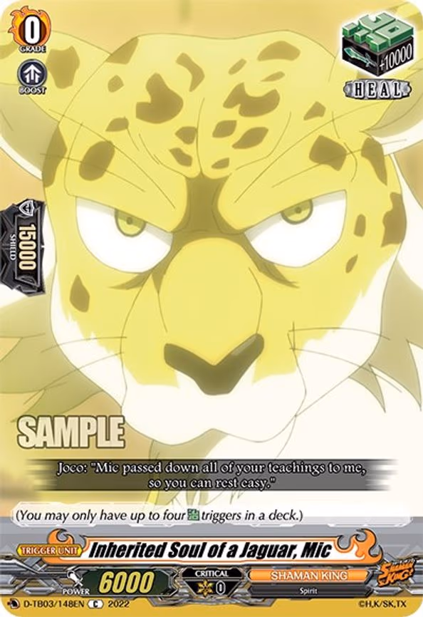 Inherited Soul of a Jaguar, Mic - C (D-TB03/148EN)