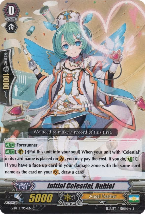 Initial Celestial, Ruhiel - C (G-BT13/059EN)