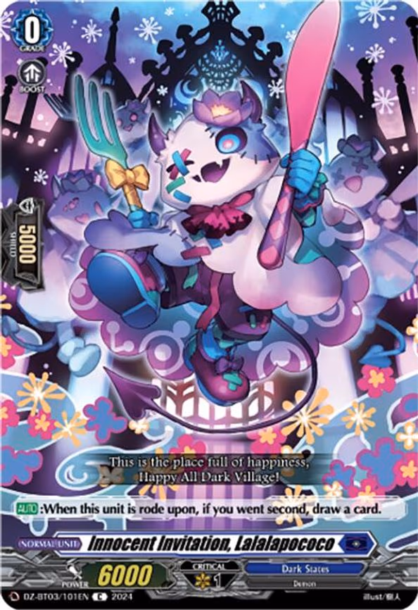 Innocent Invitation, Lalalapococo - C (DZ-BT03/101EN)