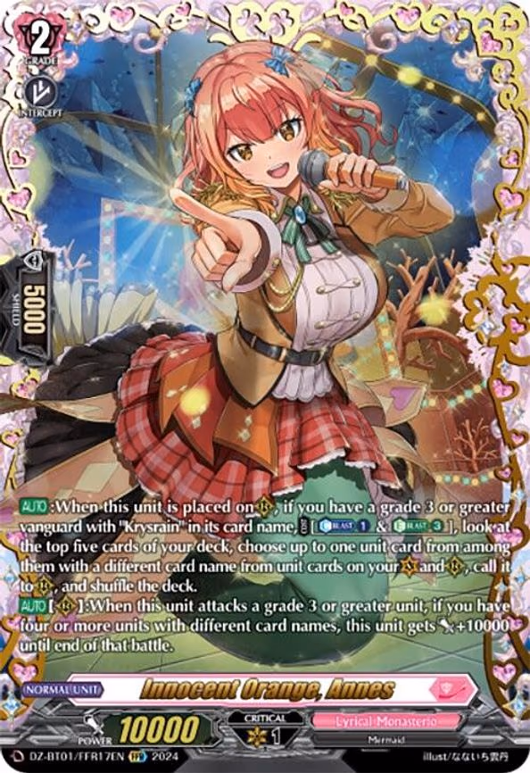 Innocent Orange, Annes - FFR (DZ-BT01/FFR17EN)