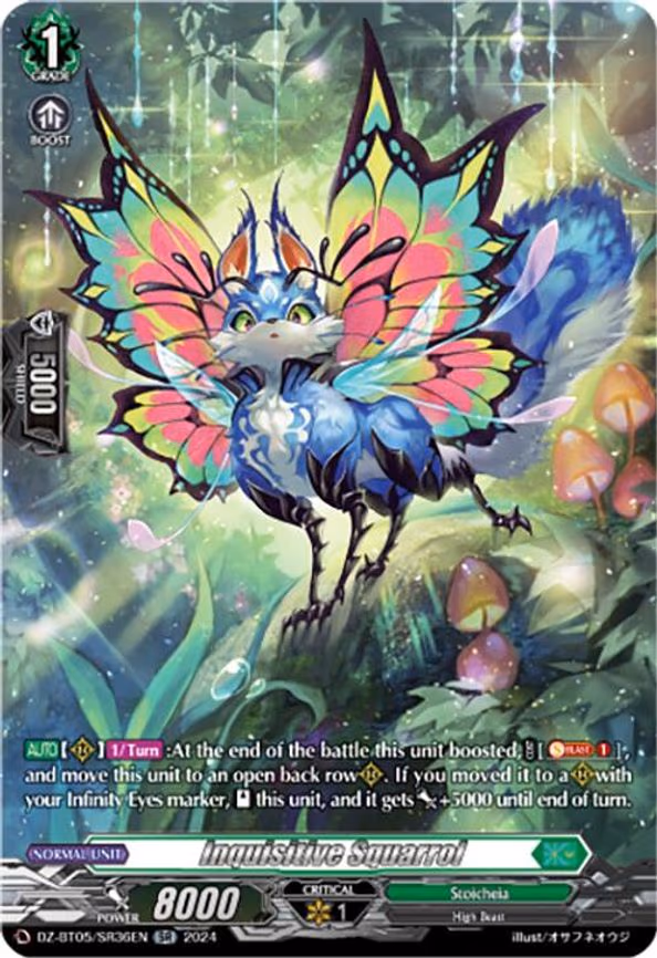 Inquisitive Squarrol - SR (DZ-BT05/SR36EN)