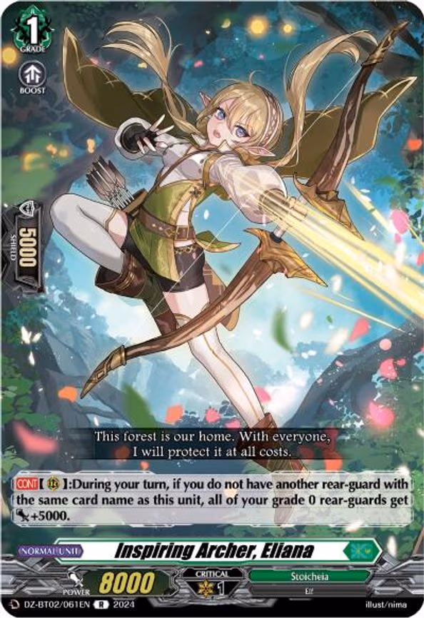 Inspiring Archer, Eliana - R (DZ-BT02/061EN)