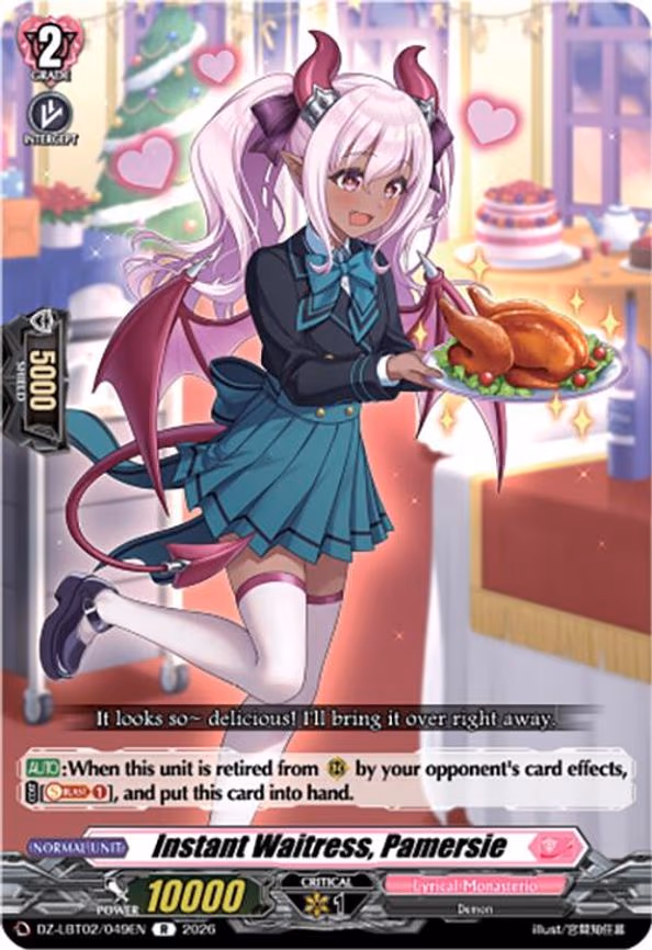 Instant Waitress, Pamersie - R (DZ-LBT02/049EN)
