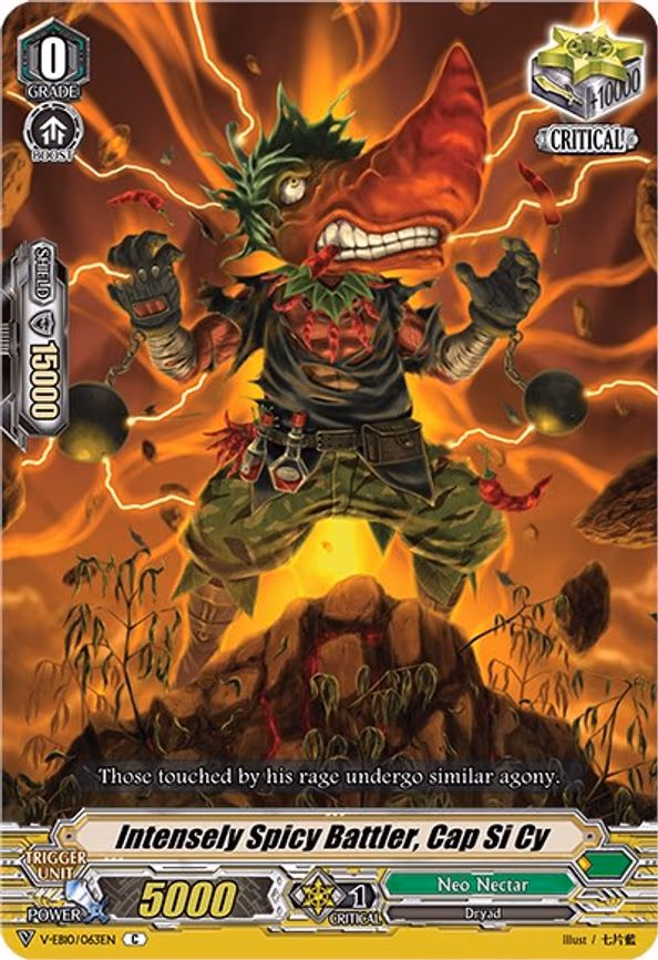Intensely Spicy Battler, Cap Si Cy - C (V-EB10/063EN)