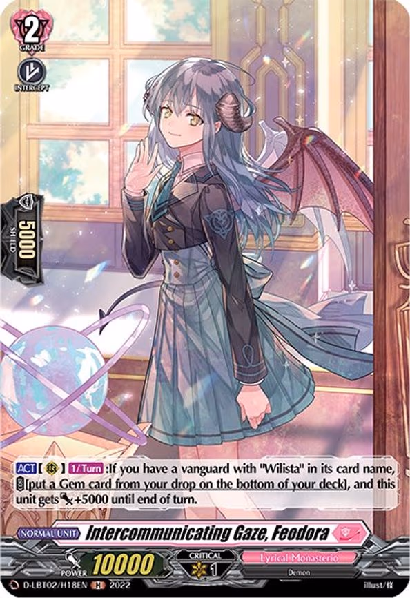 Intercommunicating Gaze, Feodora (Holo) - H (D-LBT02/H18EN)