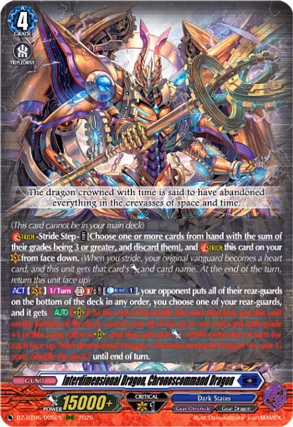 Interdimensional Dragon, Chronoscommand Dragon