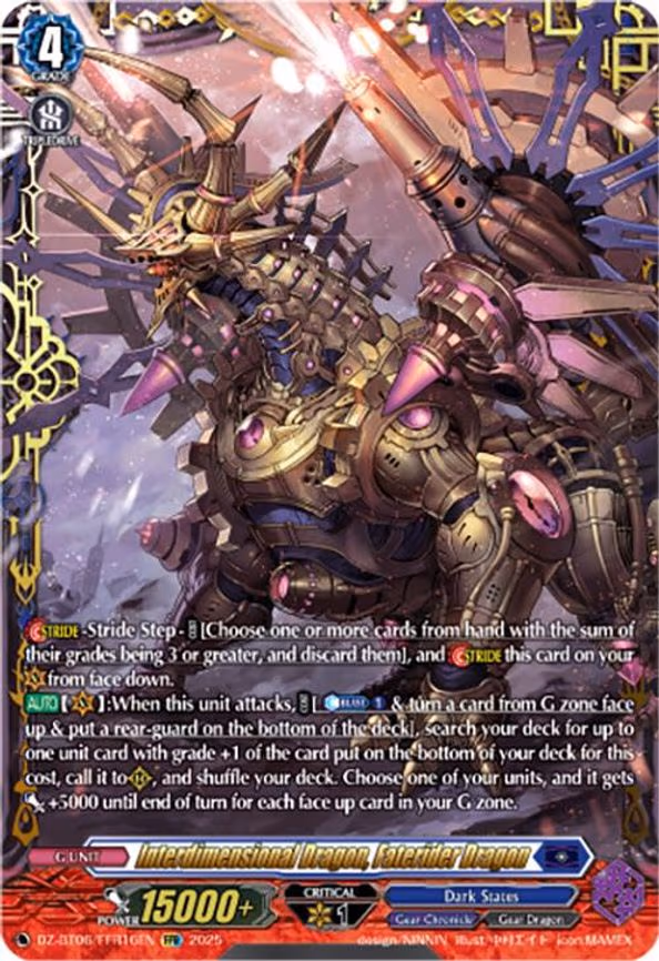 Interdimensional Dragon, Faterider Dragon