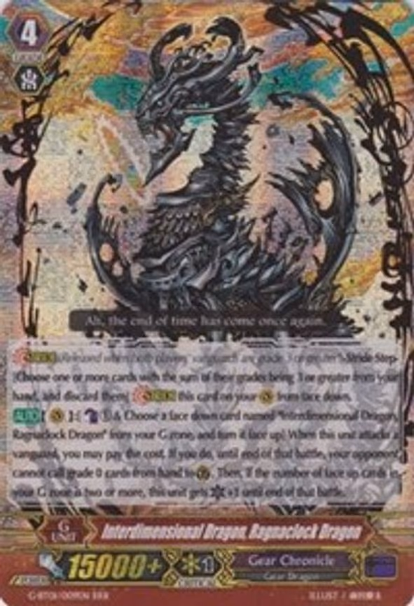 Interdimensional Dragon, Ragnaclock Dragon - RRR (G-BT01/009EN)