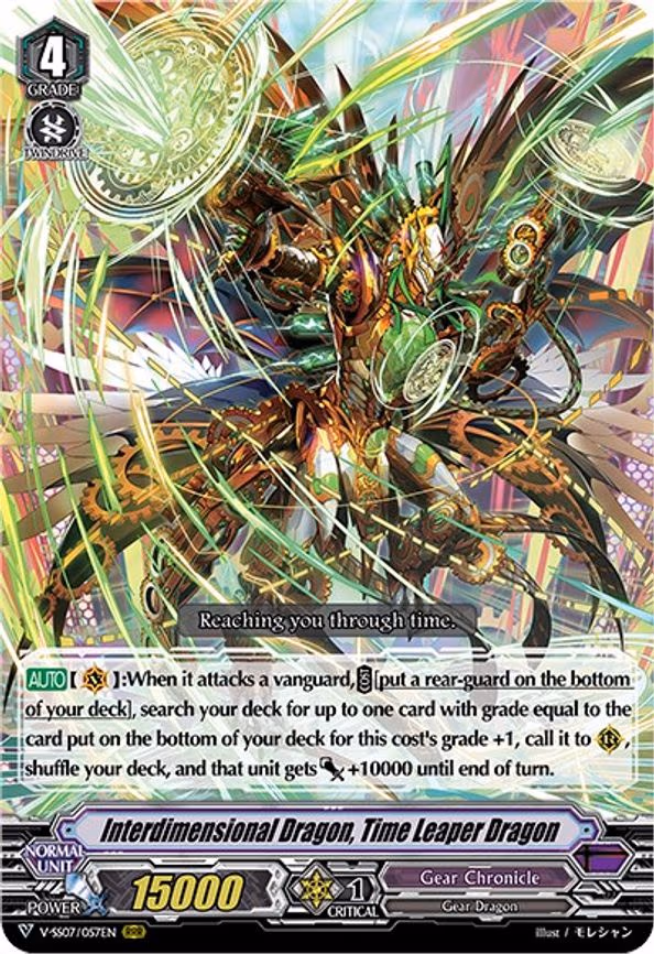 Interdimensional Dragon, Time Leaper Dragon - RRR (V-SS07/057EN)