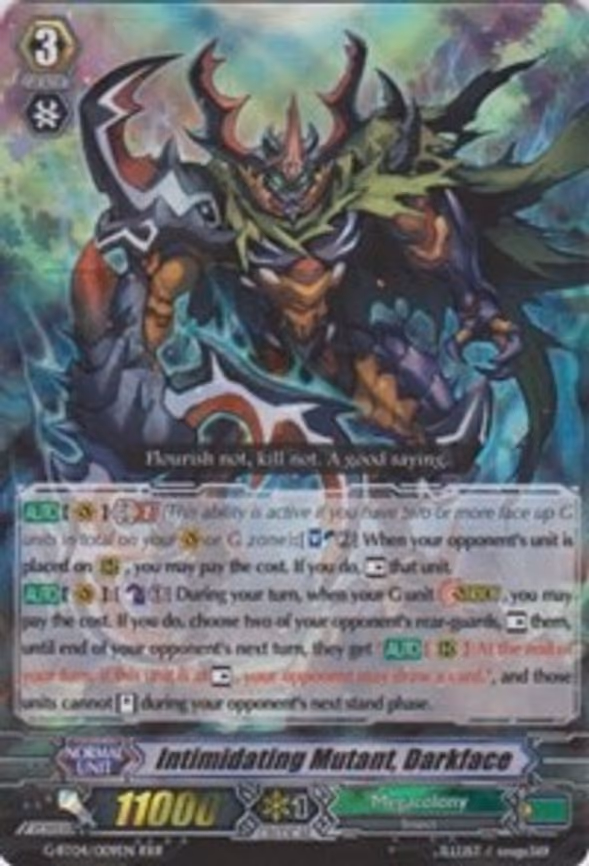 Intimidating Mutant, Darkface - RRR (G-BT04/009EN)