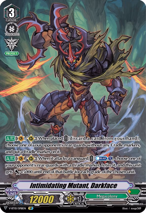 Intimidating Mutant, Darkface - SP (V-BT10/SP18EN)