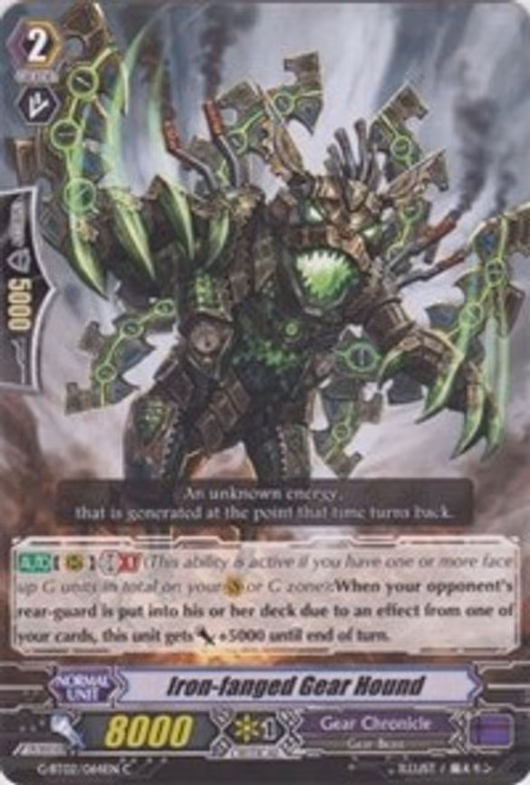 Iron-fanged Gear Hound - C (G-BT02/064EN)