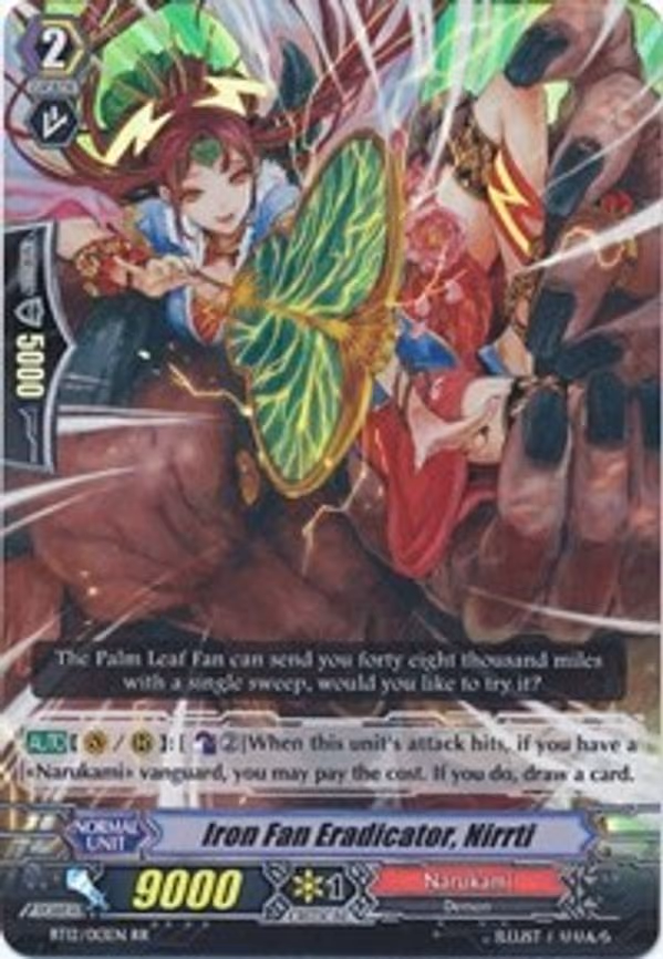 Iron Fan Eradicator, Nirrti - RR (BT12/013EN)