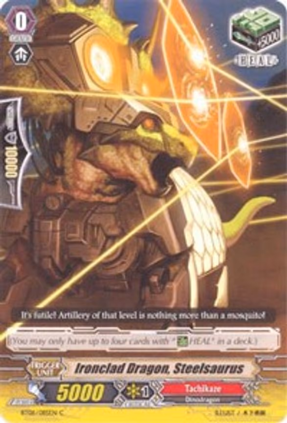 Ironclad Dragon, Steelsaurus - C (BT08/085EN)