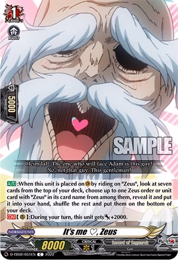 It's me, Zeus - C (D-TB02/051EN)