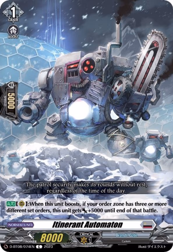 Itinerant Automaton - C (D-BT08/074EN)
