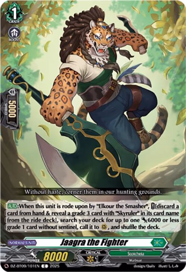 Jaagra the Fighter - C (DZ-BT09/101EN)