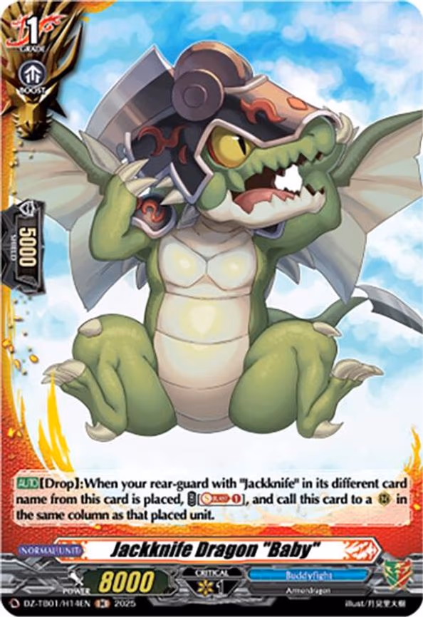 Jackknife Dragon "Baby" - H (DZ-TB01/H14EN)