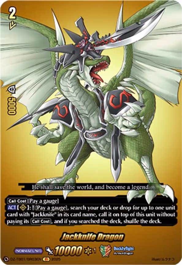 Jackknife Dragon - BR (DZ-TB01/BR03EN)