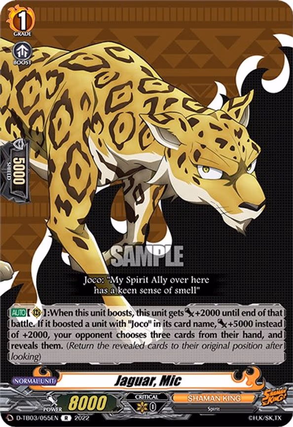 Jaguar, Mic - R (D-TB03/055EN)