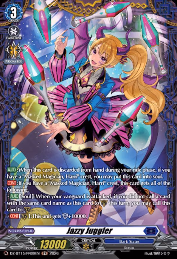 Jazzy Juggler - Frame Rare (DZ-BT15/FR09EN)