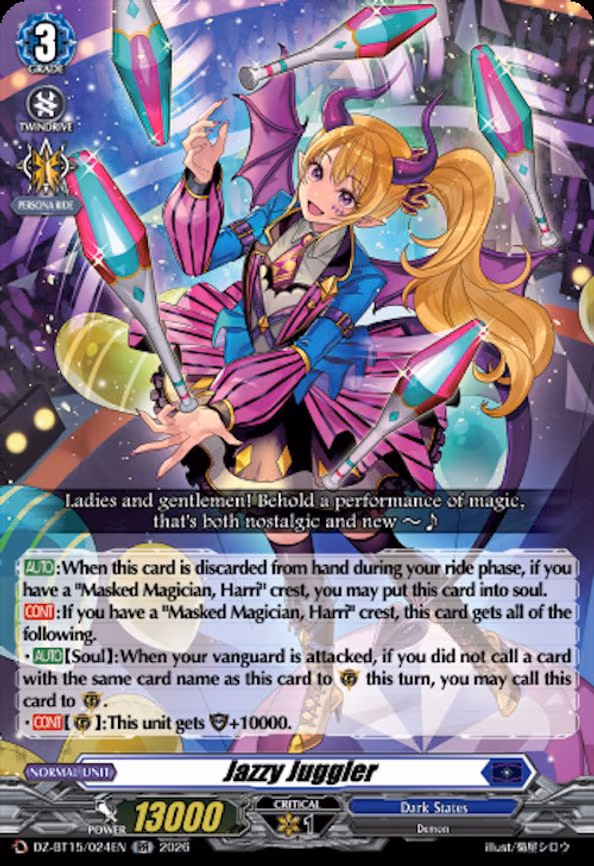 Jazzy Juggler - RR (DZ-BT15/024EN)