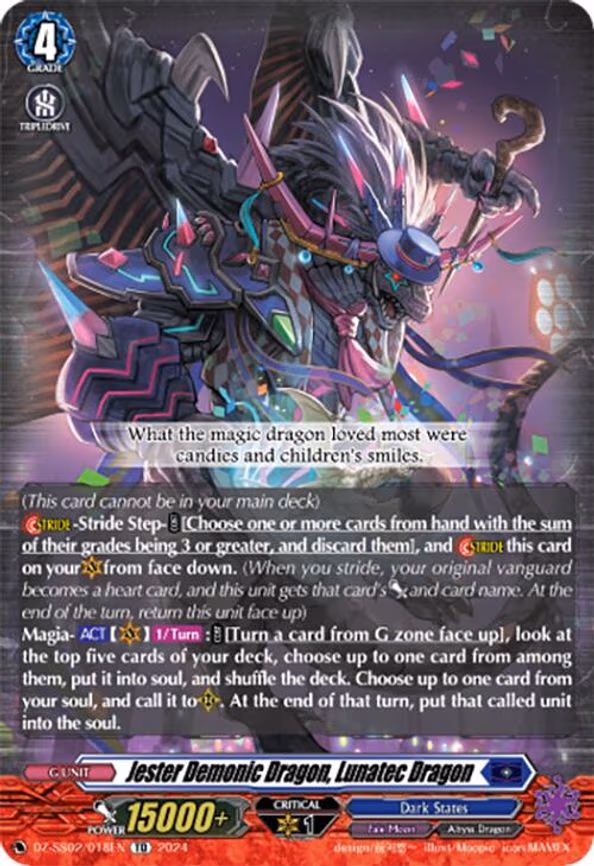Jester Demonic Dragon, Lunatec Dragon