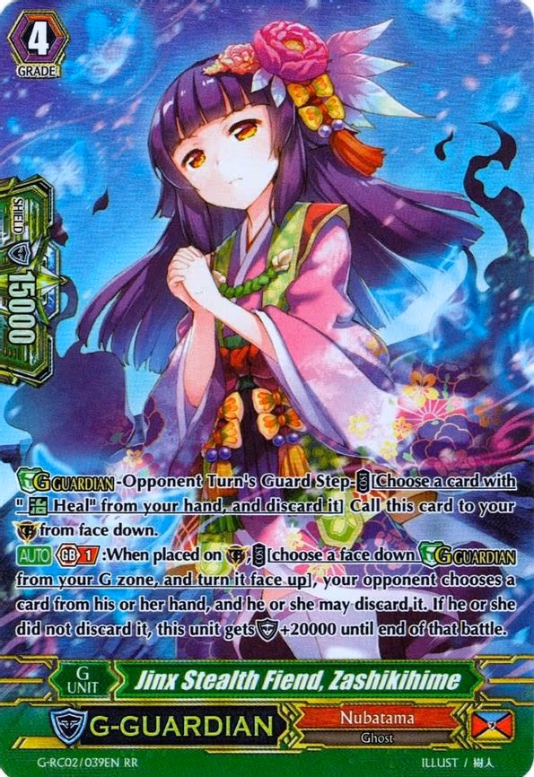 Jinx Stealth Fiend, Zashikihime - RR (G-RC02/039EN)