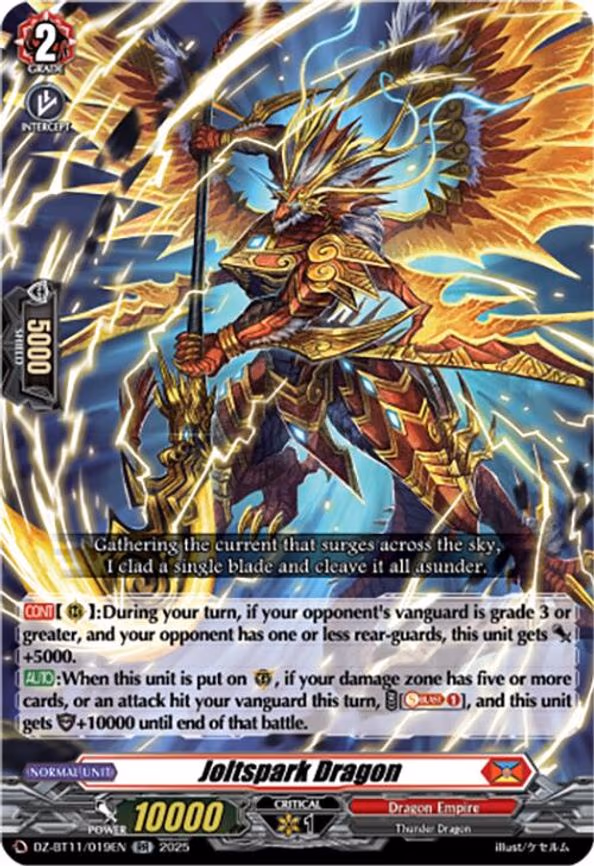 Joltspark Dragon - RR (DZ-BT11/019EN)