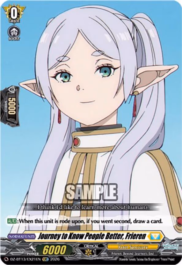 Journey to Know People Better, Frieren - EXC (DZ-BT13/EX21EN)