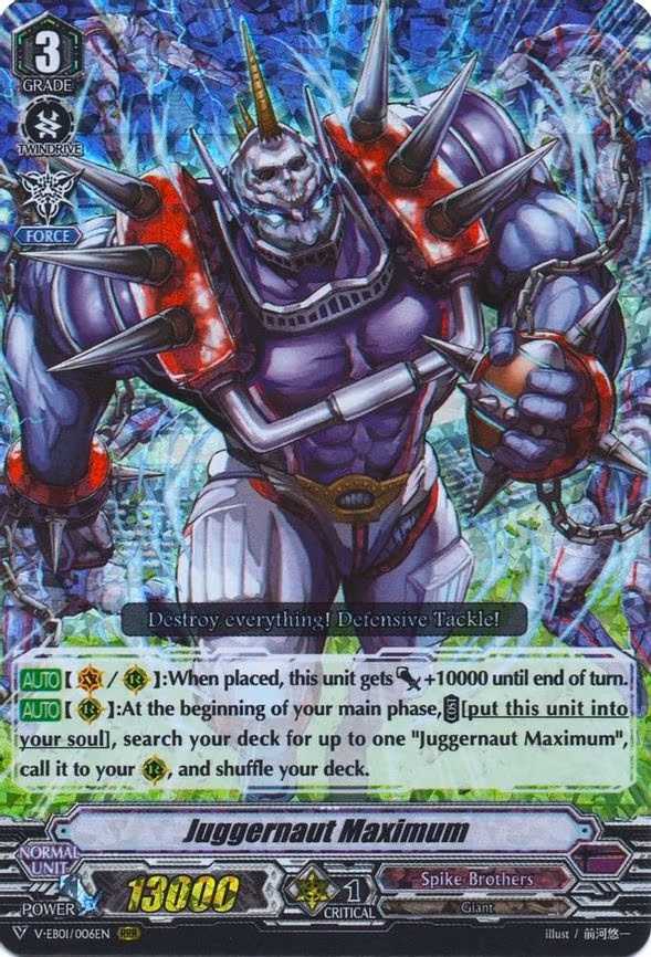 Juggernaut Maximum - RRR (V-EB01/006EN)