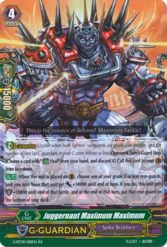 Juggernaut Maximum Maximum - RR (G-BT09/018EN)