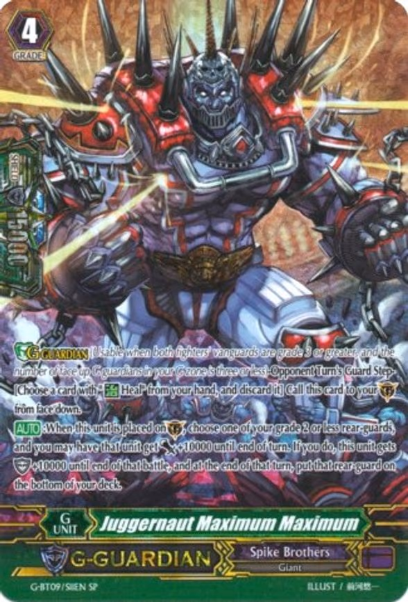 Juggernaut Maximum Maximum - SP (G-BT09/S11EN)