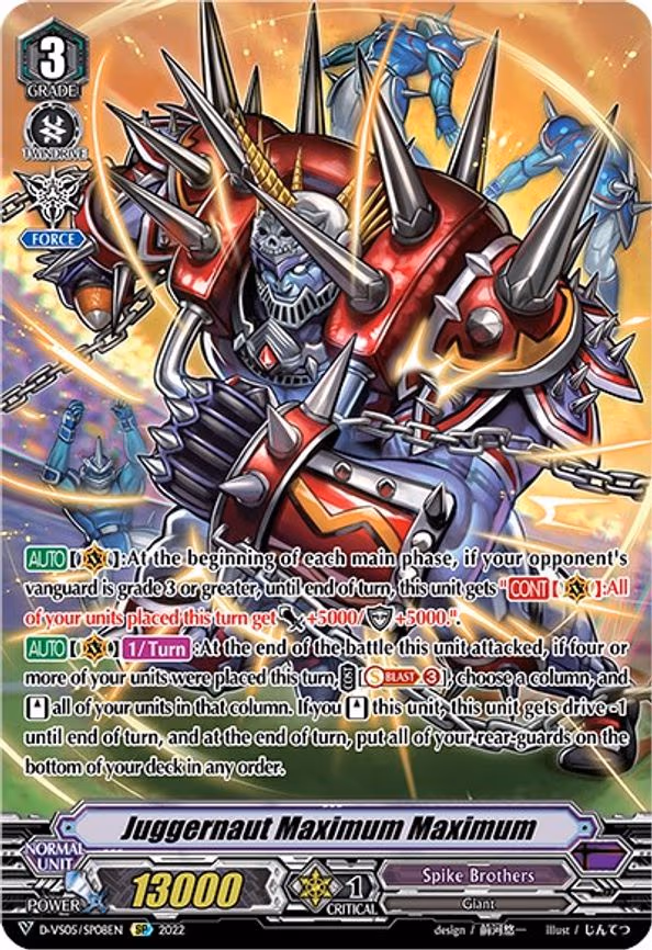 Juggernaut Maximum Maximum - SP (D-VS05/SP08EN)