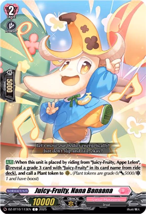 Juicy-Fruity, Nana Banaana - C (DZ-BT10/113EN)