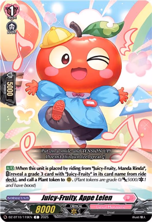 Juicy-Fruity, Appe Lelen - C (DZ-BT10/119EN)