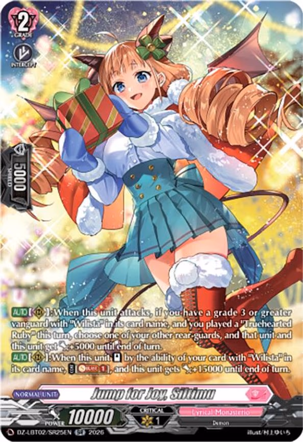 Jump for Joy, Siltimu - SR (DZ-LBT02/SR25EN)