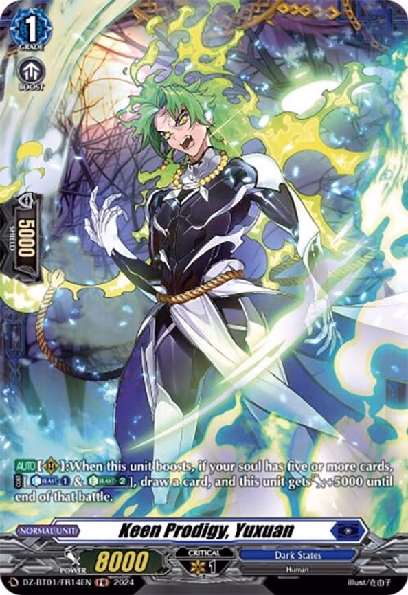 Keen Prodigy, Yuxuan - FR (DZ-BT01/FR14EN)
