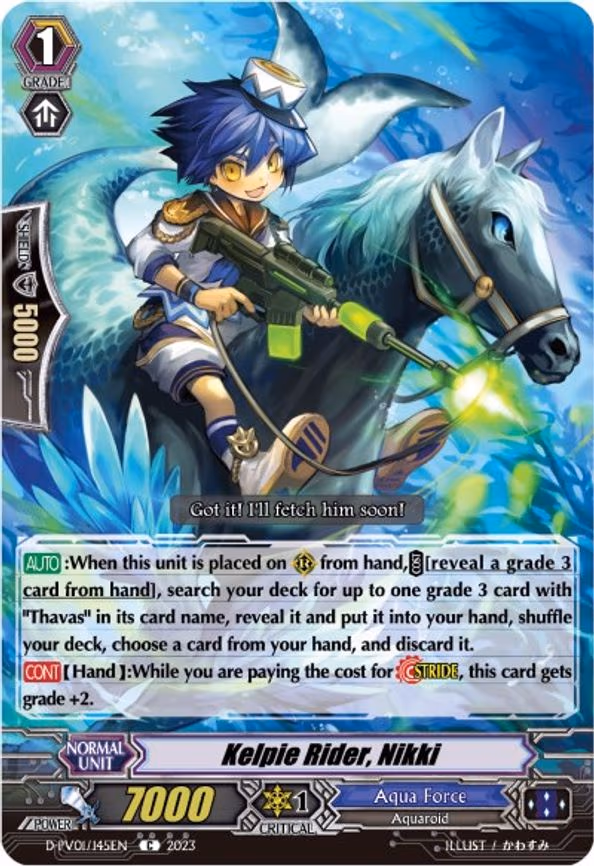 Kelpie Rider, Nikki - C (D-PV01/145EN)