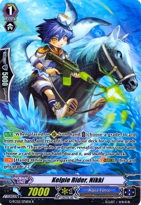 Kelpie Rider, Nikki - R (G-RC02/076EN)