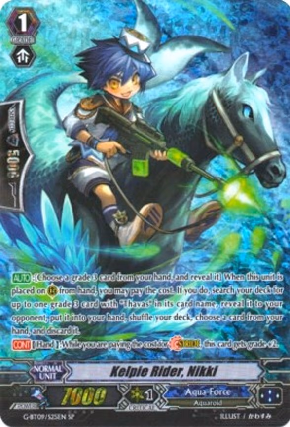 Kelpie Rider, Nikki - SP (G-BT09/S25EN)