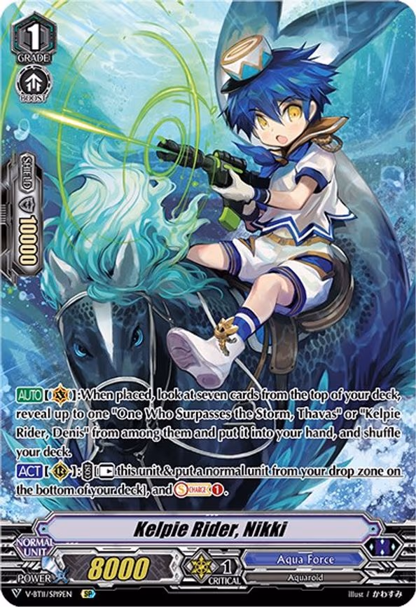 Kelpie Rider, Nikki - SP (V-BT11/SP19EN)