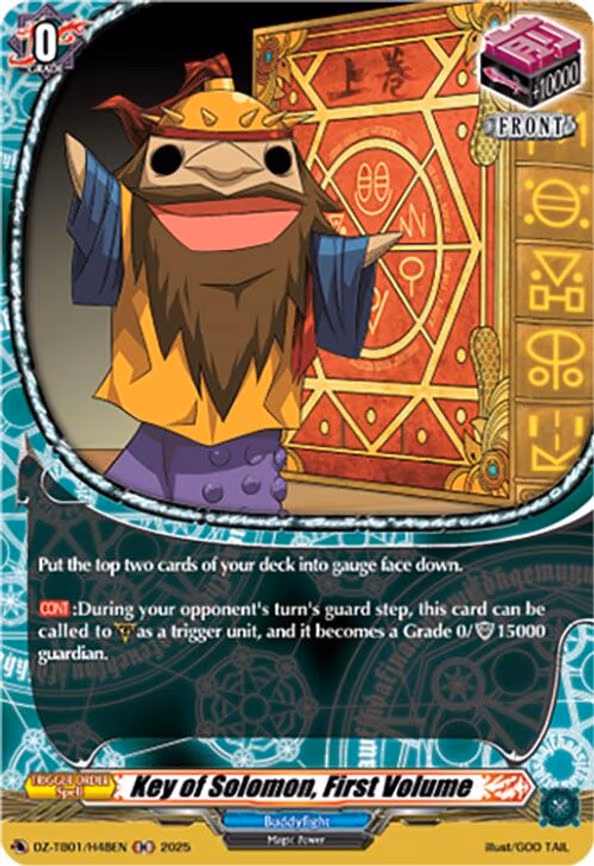 Key of Solomon, First Volume - H (DZ-TB01/H48EN)